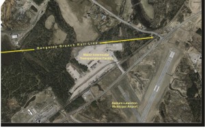 The Rangeley Branch rail line restoration project that broke ground recently in Auburn will alleviate congestion on the existing rail line servicing the Maine Intermodal Transportation Facility by providing an alternative rail line for the movement and delivery of freight to area businesses.